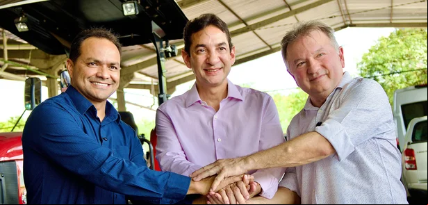 Pedro Gomes, Marcelo Filho e Merlong Solano